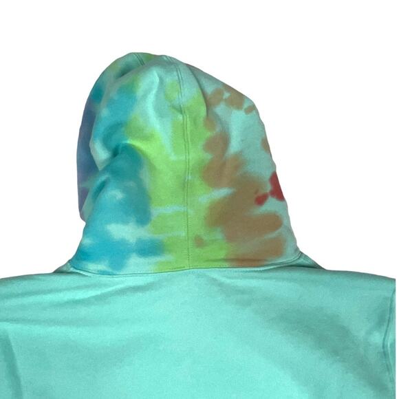 Clickbait David Dobrik Fanjoy Sweatshirt Mint Green Tie Dye Pullover Unisex S - Picture 3 of 11